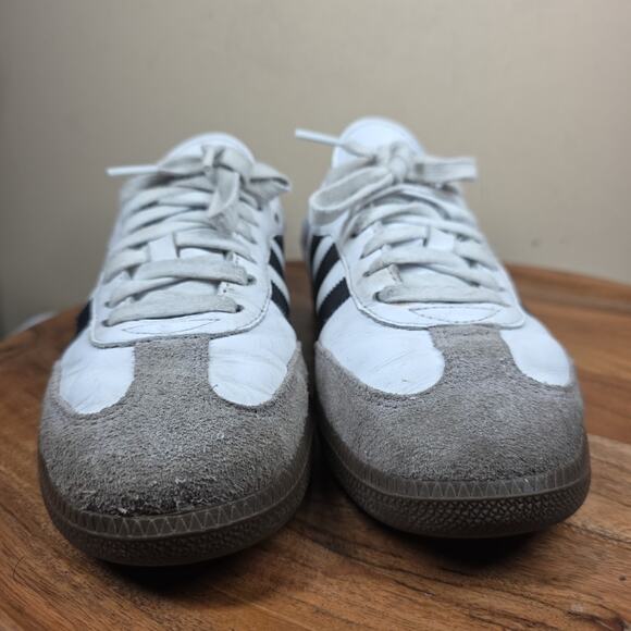 Adidas Samba Og Womens White Black Gum Size 9 Low Top Athletic Shoes Sneakers - Picture 3 of 11
